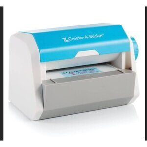 Xyron Create-a-Sticker, 5", Sticker Maker, Machine, Permanent Adhesive